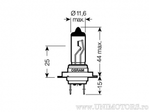 Glühbirne H7 PX26d 24V 70W - Osram