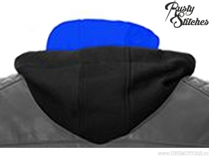 Gluga geaca moto Rusty Stitches Black-Blue (negru-albastru) - Rusty Stitches