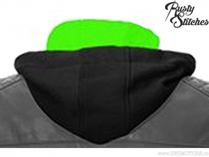 Gluga geaca moto Rusty Stitches Black-Green (negru-verde) - Rusty Stitches