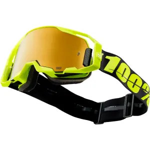 Gogle ARmatic - Czarny, Fluorescencyjny Żółty - Dorosły - Jeden Rozmiar - 26013795