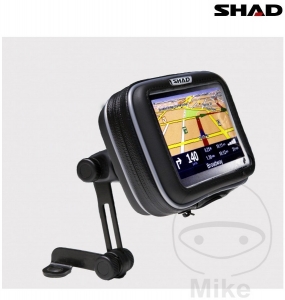 GPS 4.3" waterproof Shad support with mirror attachment - JM