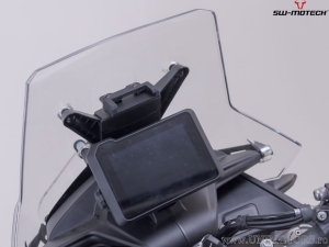 GPS cockpit mount with QUICK-LOCK, black color - KTM 890 Adventure ('22-) - SW-Motech