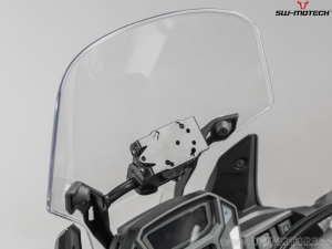 GPS crossbar mount 10/12 mm with QUICK-LOCK and black color - SW-Motech