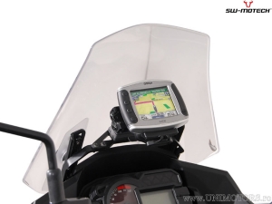GPS-Halterung Cockpit mit QUICK-LOCK und schwarzer Farbe - Kawasaki Versys 1000 ('11-'14) - SW-Motech