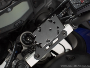GPS-Halterung Querstrebe mit QUICK-LOCK und schwarzer Farbe - Yamaha MT-07 Tracer ('16-) - SW-Motech