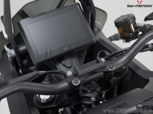 GPS handlebar mount with QUICK-LOCK and black color - KTM 1290 Super Adventure ('21-) - SW-Motech