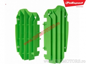 Green radiator guards Kawasaki KX 250 F 4T ('13-'15) - Polisport
