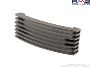 Grille avant masque noir - Vespa PX 125 (modèle frein à disque) / Vespa PX 150 E / Vespa PX 200 E Arcobaleno - RMS