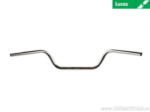 Guidão de aço cromado Mystic "High Chrome" com diâmetro de 25,4 mm e comprimento de 905 mm para Chopper - Lucas TRW