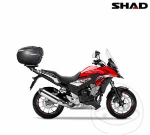 Hátsó doboztartó (topcase) - Honda CB 500 X ('15) / CB 500 XA ABS ('13-'21) - JM