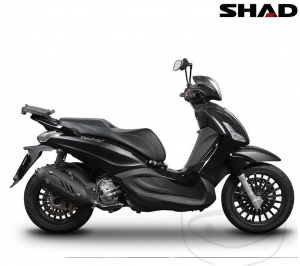 Hátsó doboztartó (topcase) - Piaggio Beverly 125 / Beverly 250 / Beverly 300 / Beverly 350 / Beverly 400 - JM
