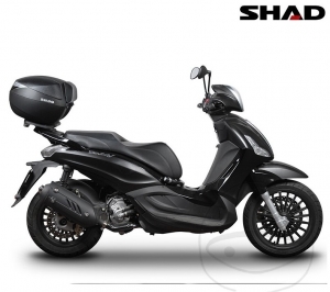 Hátsó doboztartó (topcase) - Piaggio Beverly 125 / Beverly 250 / Beverly 300 / Beverly 350 / Beverly 400 - JM