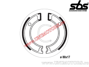 Hátsó féktárcsa - 80x17mm SBS 2112 - (SBS)