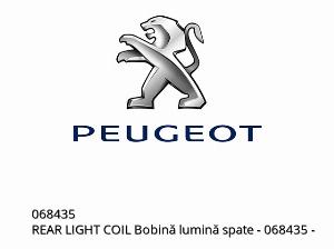 Hátsó lámpa tekercs - 068435 - Peugeot