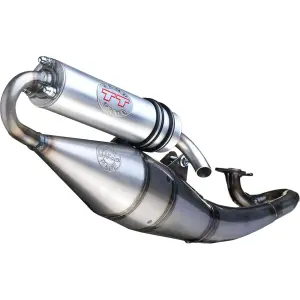 Handgemaakt TT uitlaatsysteem - KYMCO PEOPLE 50 ('03-'04) / SUPER 8 50 2T ('09-'13) - Leo Vince