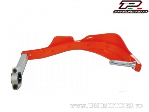 Handguards set orange color 5610 Enduro - mounting kit included - Progrip