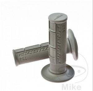 Handlebar grips set 794 gray Progrip D: 22 mm L: 115 mm closed - JM