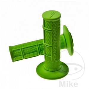 Handlebar grips set 794 green Progrip D: 22 mm L: 115 mm closed - JM