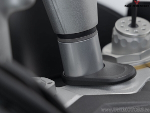 Handlebar riser set 30 mm - material: aluminum - color: silver - Triumph Tiger 1200 ('22-) - SW-Motech