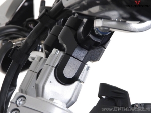 Handlebar Riser Set 50-60 mm - material: aluminum - color: black - BMW G 650 ('06-'09) - SW-Motech