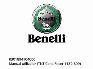 Használati útmutató (TNT Cent. Racer 1130-899) - R301894104000 - Benelli