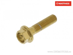 Hatlap hatlap Pro Bolt M5 x 0.8 x 20 mm inox A4 arany - JM