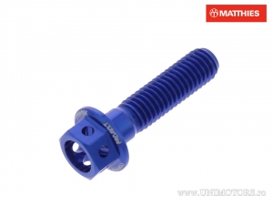 Hatlap hatlap Pro Bolt M5 x 0.80 x 20 mm alumínium versenykék - JM