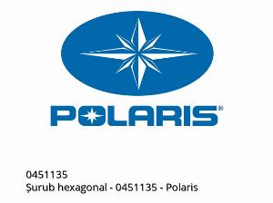 Hatlapfejű csavar - 0451135 - Polaris