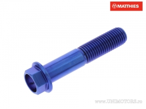 Hatlapos csavar Pro Bolt M10 x 1.25 x 50 mm titán kék - JM