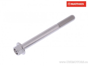 Hatlapos csavar Pro Bolt M6 x 1.00 x 60 mm inox A4 ezüst - JM