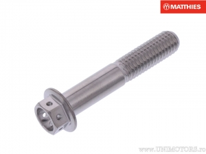 Hatlapos csavar Pro Bolt M8 x 1.25 x 45 mm rozsdamentes acél A4 versenyző ezüstszínű - JM