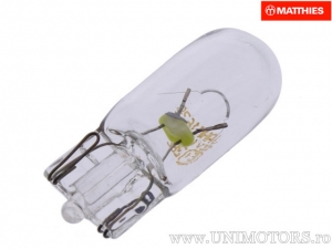 Headlight Bulb Socket W5W W2.1X9.5D Long Life 12V 5W - JM