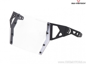 Headlight guard with black bracket - material: polycarbonate - Suzuki V-Strom 1050 ('19-) - SW-Motech