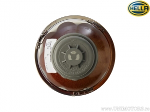 Headlight H4 round 144.5 mm - without position light - Hella
