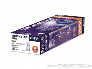 Headlight without base W5W W2.1X9.5D TRUCKSTAR PRO 24V 5W - Osram