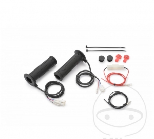 Heated Grips 4 Positions Daytona 120 mm / 12V for 22 mm (7/8") Handlebar with Integrated Switch - JM