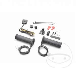 Heated Grips 4 Positions Soft Daytona 128mm / 12V for 22mm (7/8") Handlebar - JM
