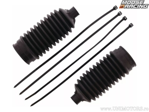 Heavy Duty Steering Linkage Bushing Set - Material: Polyurethane - Color: Black - Moose