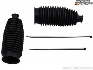 Heavy Duty Steering Tie Rod Sleeve Set - Material: Polyurethane - Color: Black - Moose