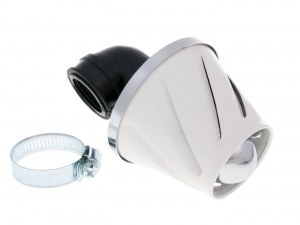 Helix Power Luftfilter (28-35mm Vergaseranschluss / Weiß) - TNT