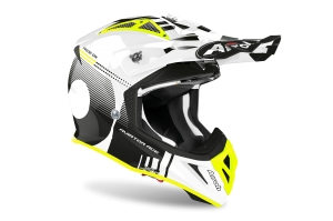 Helm Aviator Ace Nemesi weiß glänzend: Größe - XL