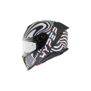 Helm Hyper PS - Blau, Rot, Weiß, Schwarz - Erwachsene - 2XL - 010118276