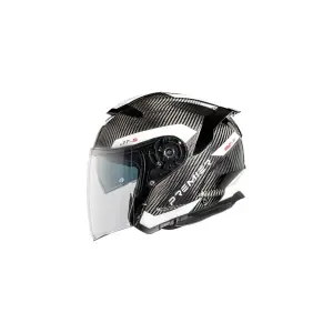 Helm JT5 Carbon MA - Zwart, Wit - Volwassene - L - 01043453