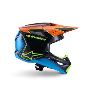 Helm SM3 Fray - Schwarz, Orange, Gelb - Erwachsene - XL - 01109145