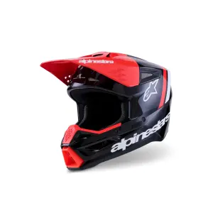 Helm SM3 Radium - Zwart, Rood, Wit - Volwassene - L - 01109162
