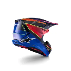 Helm Supertech M10 Era MIPS® - Blau, Rot, Gelb - Erwachsene - 2XL - 01109056
