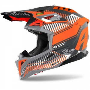 Helmet Airoh Aviator 3 Wave orange chrome 2021: Sizee - M