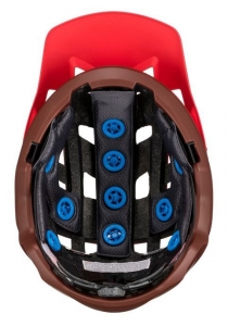 HELMET DBX 3.0 ALL-MOUNTAIN V19.1 RUBY: Méret - M