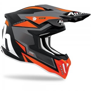 Helmet Strycker Axe orange matte: Size - L