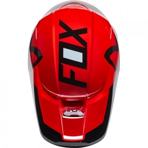 Helmet V1 Lux, ECE [Red Flo]: Size - L